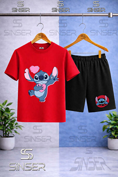 SS SİNSER Παιδικό STIC TEKLI KALPOLDA Μπλουζάκι με στάμπα και λαιμόκοψη ποδηλ...