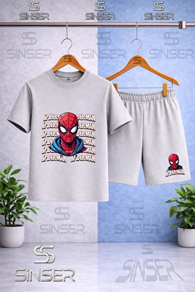 SS SİNSER Παιδικό μπλουζάκι με στάμπα ORUMCEKMAN HEAD BACK MULTI WRITING με λ...