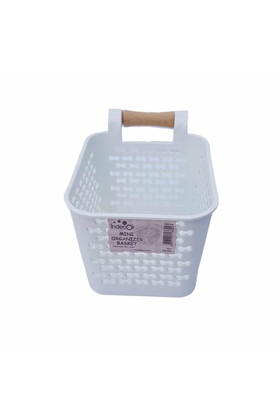 İndecor Cos depozitare pentru sertar, Indecor, 15 X 10 X 11cm, alb