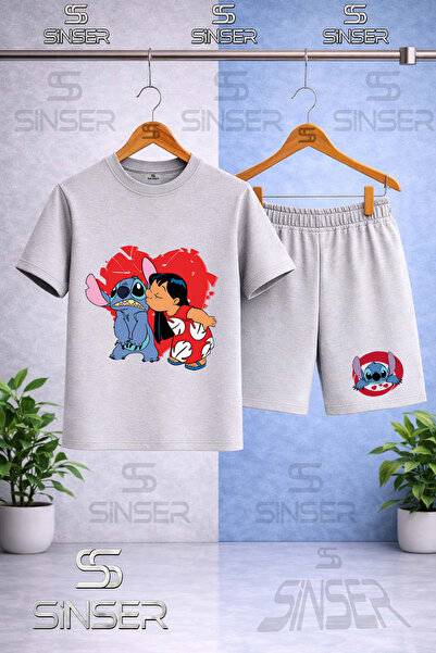 SS SİNSER Παιδικό STIC KIZ OPUCUK HEARTED Μπλουζάκι με στάμπα και λαιμόκοψη π...