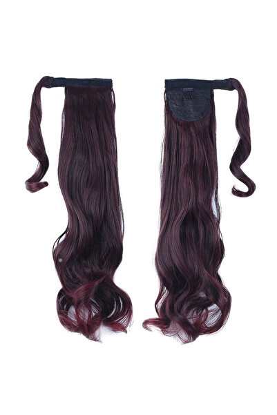 colezium Tied Daal Ponytail / Dark Red
