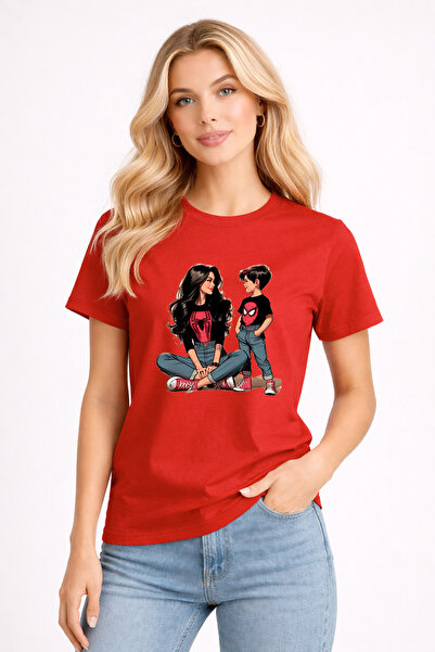 STİL-X Mother's Day Themed / Super Mama / Regular Cut Women's T-Shirt