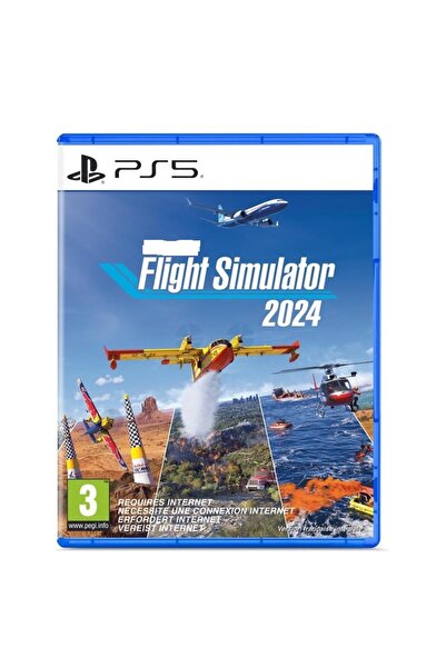 Microsoft Studio PS5 Flight Simulator 2024 - ORJİNAL JELATİNLİ KUTUDA SIFIR CD