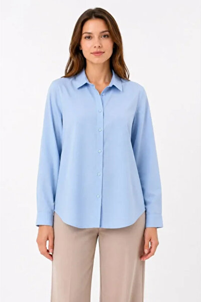 Wear Up Μακρυμάνικο πουκάμισο με κουμπιά και κλασικό γιακά, κατάλληλο για cas...