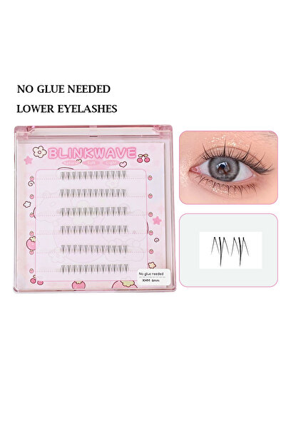 Choice9 C MJ-XHM 6mm New Glue-free Self-adhesive False EyelashesC Curl Girl G...