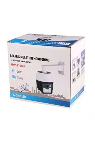 OEM Ηλιακή ψεύτικη κάμερα, με φωτιζόμενο LED, ρεαλιστικός σχεδιασμός, για εξω...