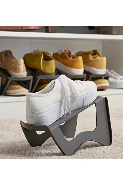 IKEA QUİCK 3 Adet Dolap İçi Ayakkabı Düzenleyici Rampa 24x14x14 Cm Ayakkabı R...