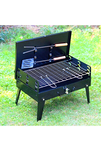 OEM Φορητή, πτυσσόμενη, ανοξείδωτη ψησταριά κάρβουνου, με μεγάλη επιφάνεια, γ...