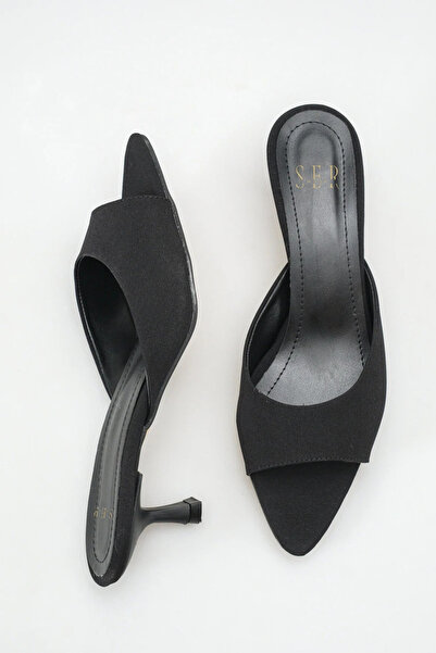 sermoda Γυναικείες Παντόφλες με Τακούνι - Γυναικείες Παντόφλες με Λεπτό Τακού...