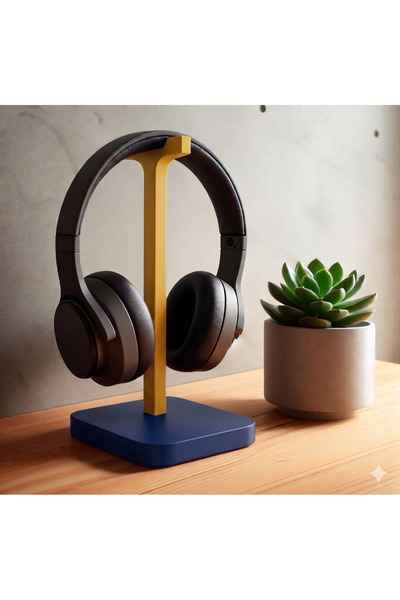 Chamelon Studio 3D Printing Headphone Stand with Modern Design