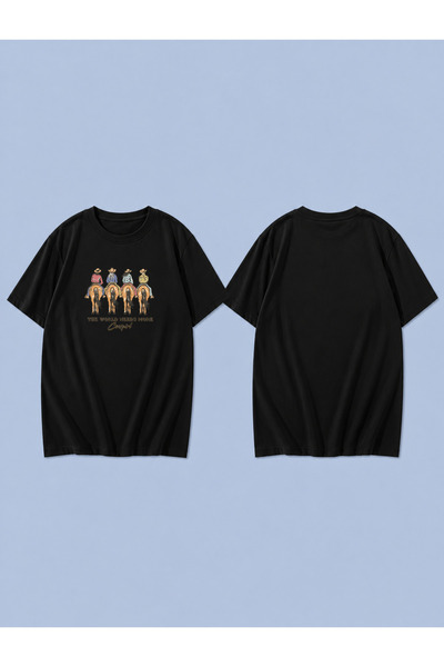 LORVEX NEEDS MORE COWGIRL Μπλουζάκι Unisex με στάμπα, 100% βαμβάκι, oversized...
