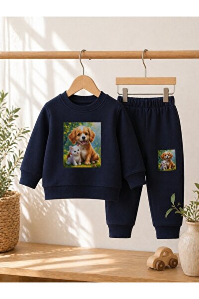 Superbaby Belumarine Cotton tracksuit for babies, Best friends