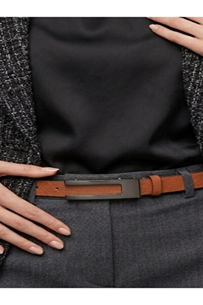 Gradelli Γυναικεία ζώνη casual με λεπτή αγκράφα και λεπτομέρειες