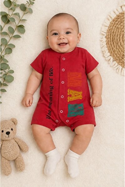 Superbaby Καλοκαιρινή ολόσωμη φόρμα για μωρά, μήνυμα για τη μαμά