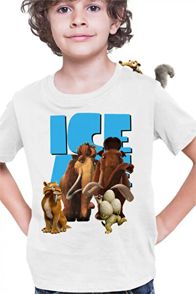 OEM Tricou Copii Baieti Ice Age Manny Crazy Times
