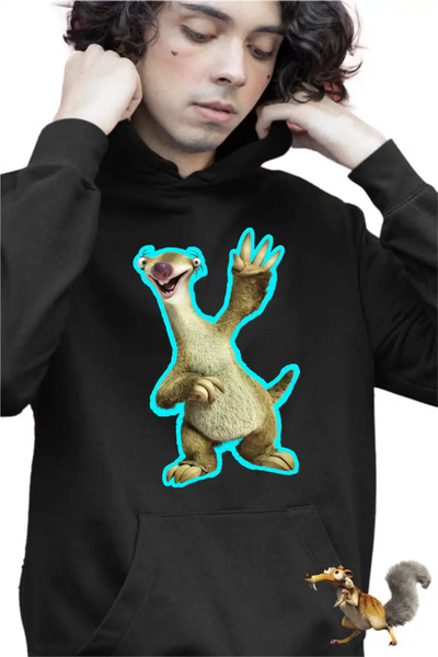 OEM Φούτερ για αγόρια Εποχής των Παγετώνων Lazy Sid