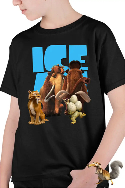 OEM Tricou Copii Baieti Ice Age Manny Crazy Times