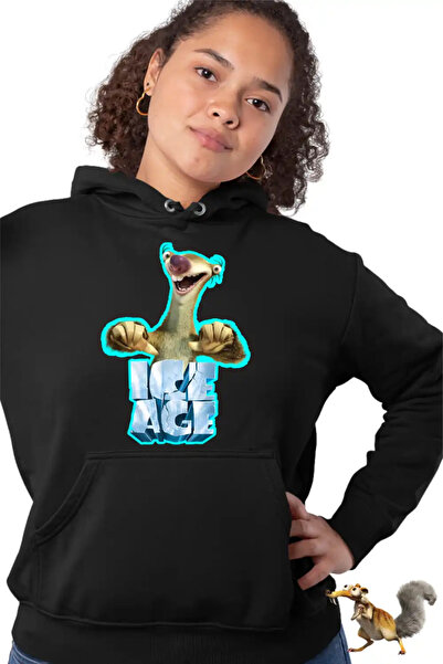 OEM Women's Hoodie Ice Age Sid Adventures