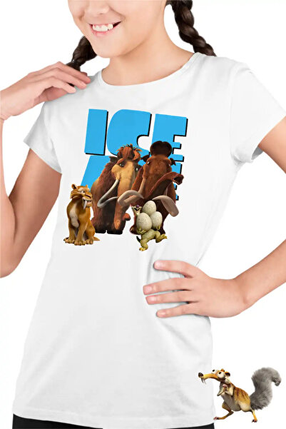 OEM Tricou Copii Fete Ice Age Manny Crazy Times