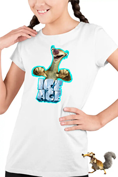 OEM Tricou Copii Fete Ice Age Sid Adventures