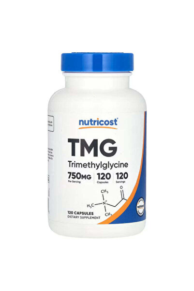 Nutricost TMG Trimethylglycine Betaine Anhydrous 750 mg 120 Capsules