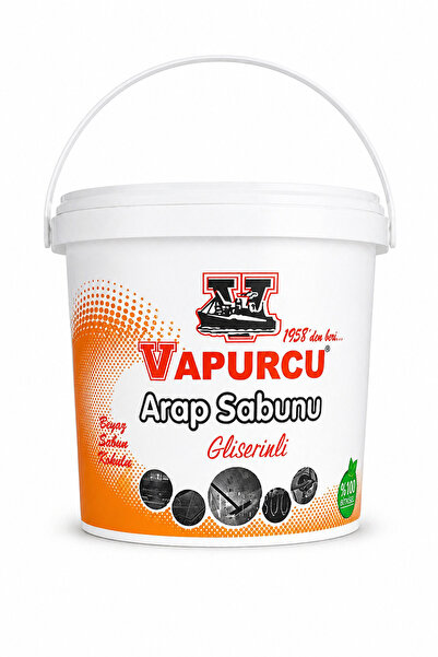 vapurcu Gliserinli Arap Sabunu 3 kg