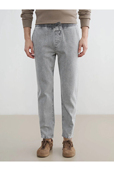 LC Waikiki Γκρι Ανδρικό τζιν παντελόνι Straight Fit