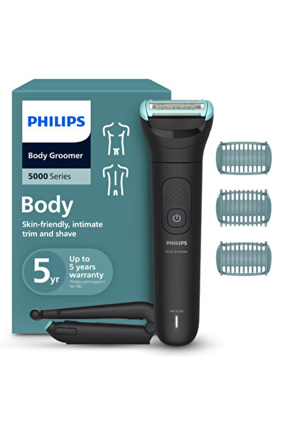 Philips Smart ماكينة حلاقة الجسم من فيليبس سلسلة 5000، مقاومة للماء - BG5475/15