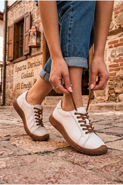 Voyager Z682 Ανατομικά Άνετα Εύκαμπτα Γυναικεία Παπούτσια από Γνήσιο Δέρμα