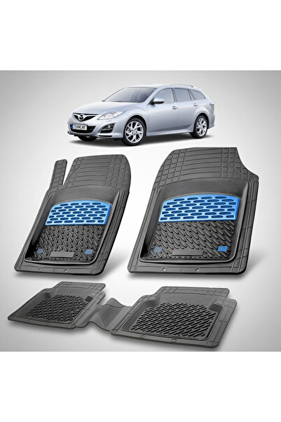 TEAMCAR Πατάκια δαπέδου συμβατά με Mazda 6 GH Wagon 2007-2012 |   Μπλε