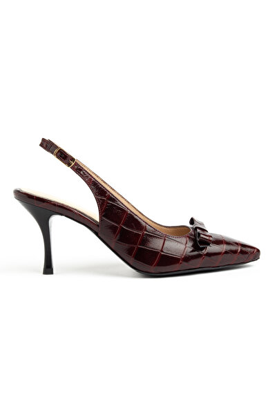 Elile Shoes Hakiki Deri Timsah Desenli 34-35-36-37-38-39-40-41 Numara Kadın S...
