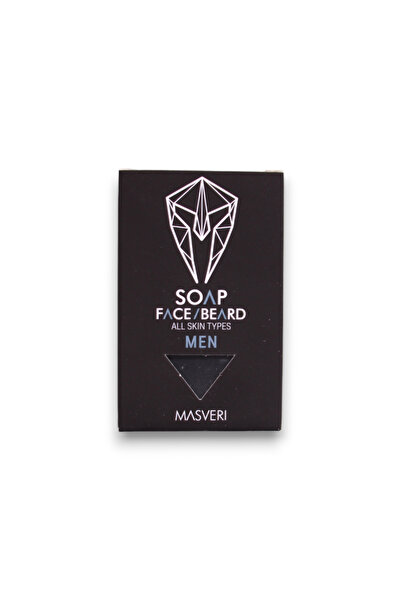 Masveri , Masveri, Paraben-Free, Grooming Soap Bar, For Cleansing, Face & Bea...