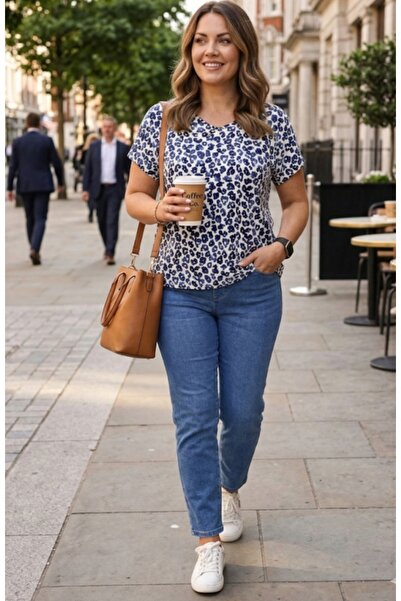 MAXLEVEL MODA Plus Size Women's Bluz