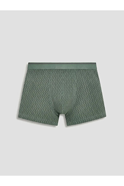 LC Waikiki Μπεζ Standard Fit Βαμβακερά Εύκαμπτα Ανδρικά Μποξεράκια 3 τεμαχίων
