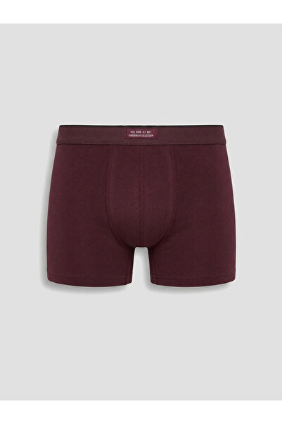 LC Waikiki Μαύρο Standard Mold Cotton Flexible Ανδρικό Boxer Σετ 3 τεμαχίων