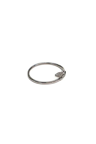 mySTILL Silver Bracelet 925 - with Zirconia - Fixed - 65 Q x 5 mm - Colorless #2