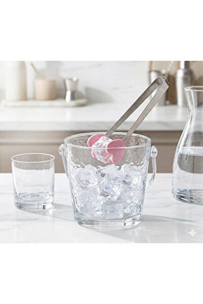 ÇELİKER Cute Heart-Shaped Tongs Ice Tongs