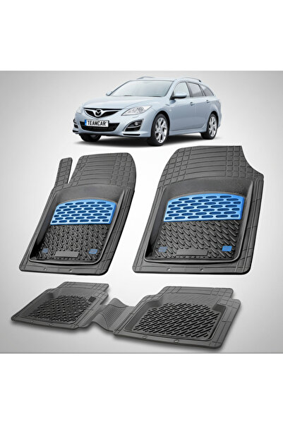 TEAMCAR Πατάκια δαπέδου συμβατά με Mazda 6 II 2008-2012 |   Μπλε