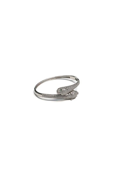 mySTILL Silver Bracelet 925 - with Zirconia - Fixed - 60 Q x 5 mm - Colorless