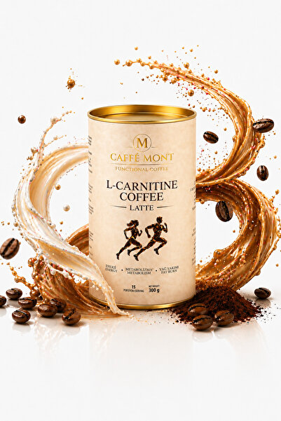 CAFFEMONT L-CARNITINE COFFEE LATTE - 15 SERVIS - 300 GR