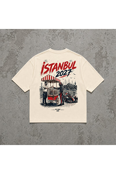 VEK Prevelika majica NOT DONUT SIMIT İSTANBUL 27 Unisex