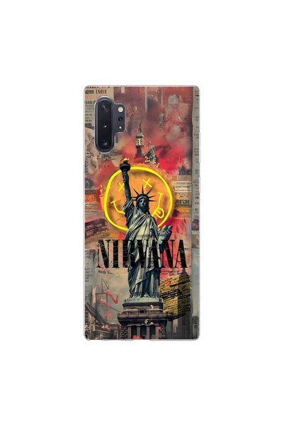 PPKin Samsung Galaxy Note 10 Compatible Aesthetic 3 Design Transparent Case