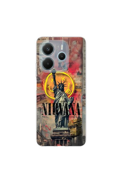 PPKin Redmi Note 14 Compatible Aesthetic 3 Design Transparent Case