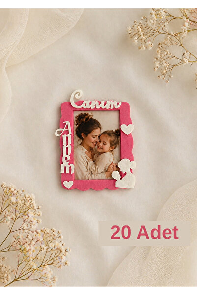 Keçebahçesi Kayseri Canım Annem Mıknatıslı Çerçeve - Anneler Günü Magnet, Keç...