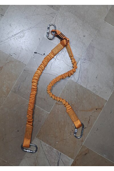 KAYA SAFETY Çift Kol Şok Emicili Elastik Lanyard