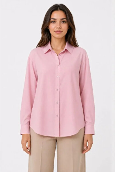 DRESSIFY WOMEN’S FASHION Μακρυμάνικο πουκάμισο με κουμπιά και κλασικό γιακά, ...