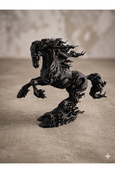 3-d pro art 3-D AT FİGÜRÜ