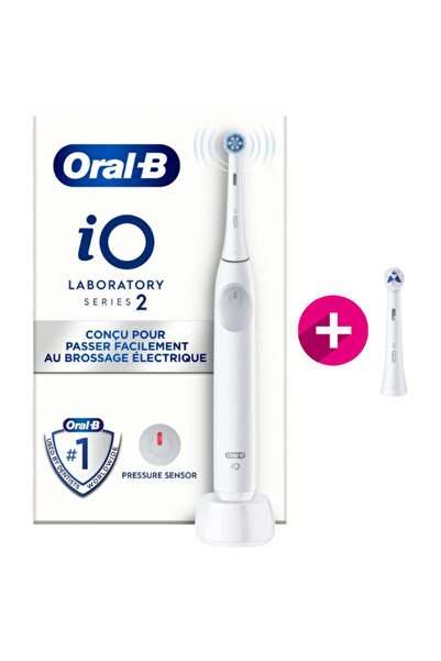 Oral-B Ηλεκτρική Οδοντόβουρτσα iO Series 2 Λευκή, 3 Λειτουργίες Καθαρισμού, Α...