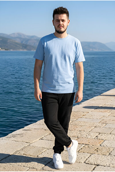 HOFFNUNG Unisex Oversize Crew Neck T-Shirt-Pants Set