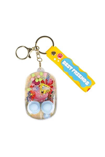 Noriel Breloc cu joc, Sponge Bob, SquarePants Fidget, Pentru copii, Multicolor